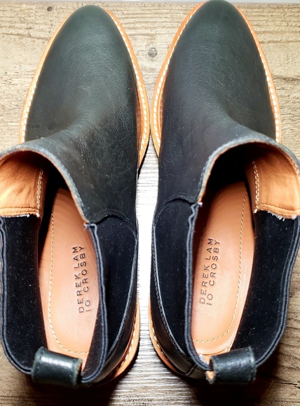 Derek Lam 10 Crosby Danielle Ankle Boots Leather - Picture 5 of 8